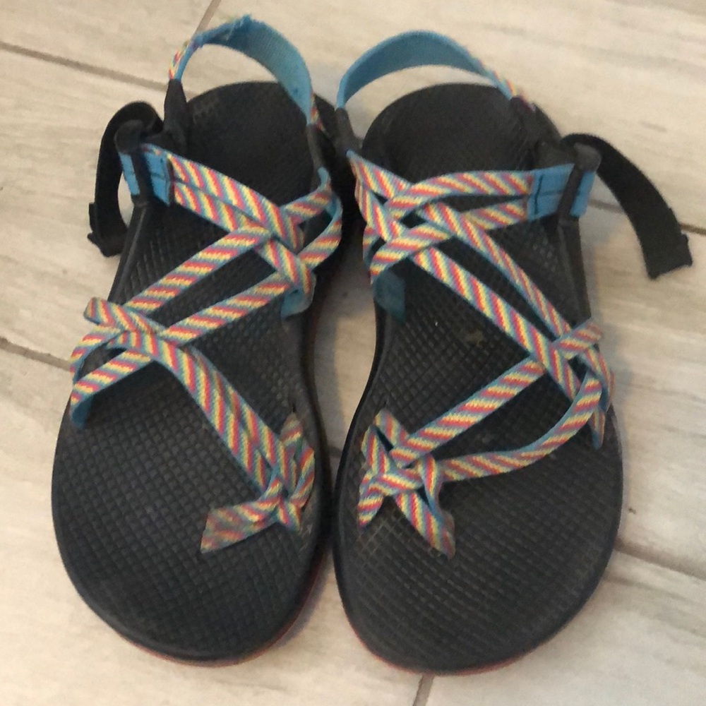 Rainbow 🌈 Chacos size 8 wide